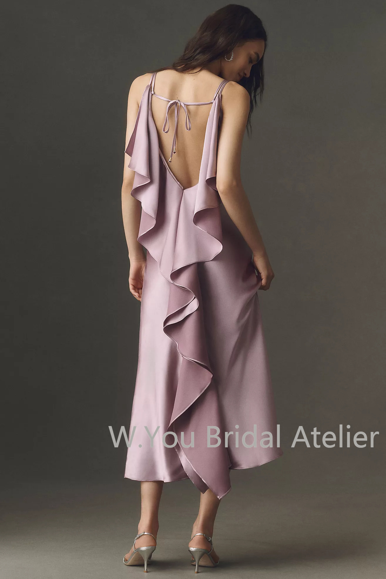 Evening Dresses Cowl-Neck Slip - Slip Dress Satin review and price