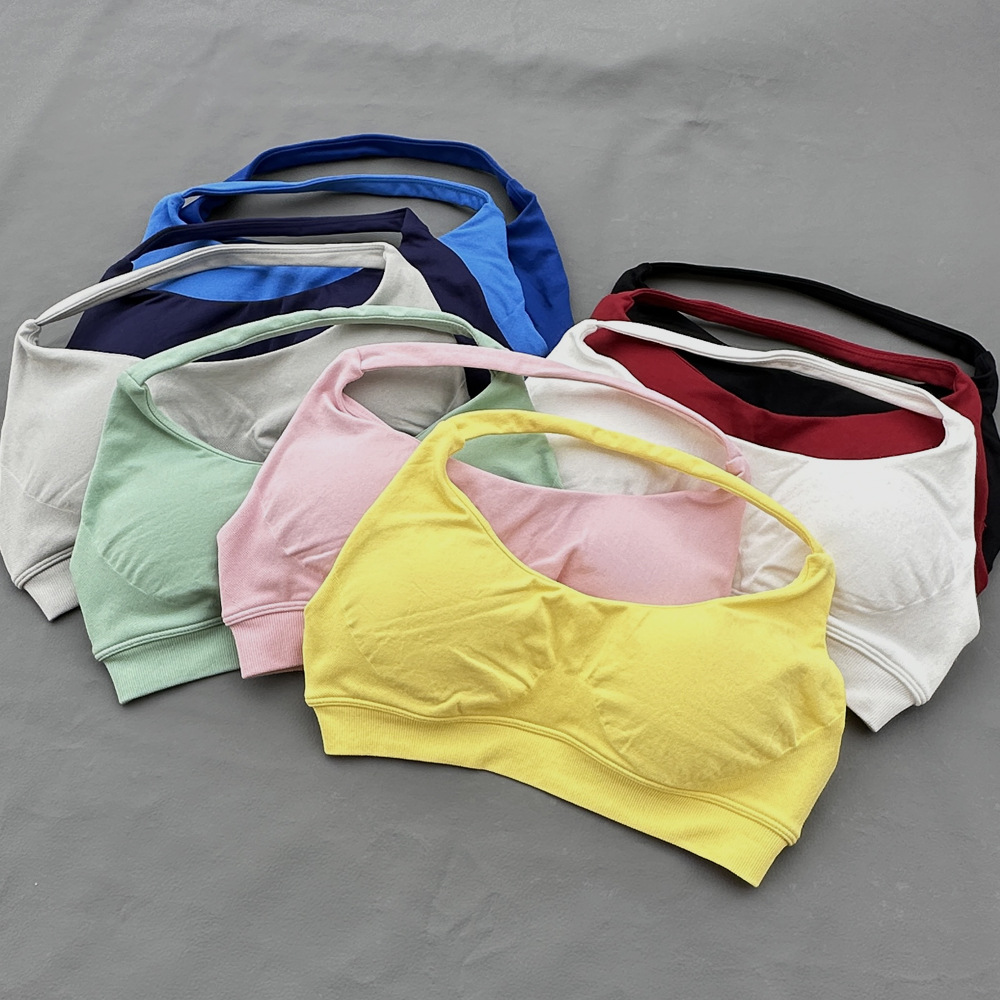 Sports Bra Women Seamless Halt - Push Up Bra Padded review and price