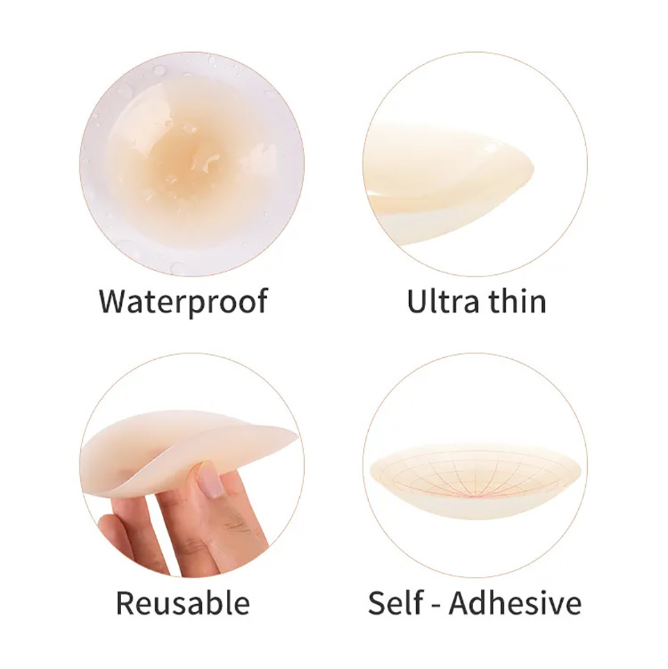 Reusable Silicone Adhesive Nip - Silicone Bra Adhesive review and price