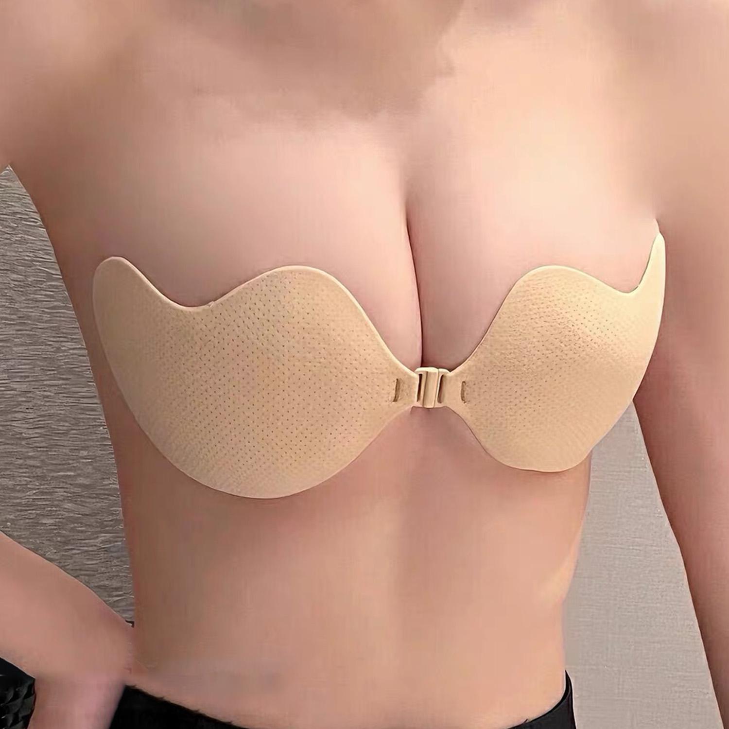 Backless Invisible Push Up Bra - Silicone Bra Adhesive review and price