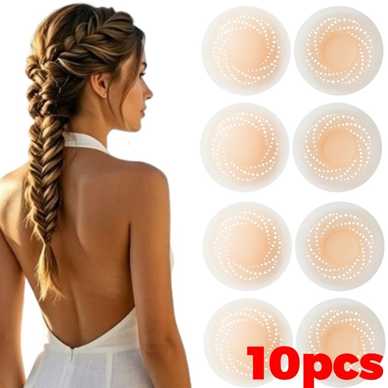 2/10pcs Breathable Nipple Cove - Silicone Bra Adhesive review and price