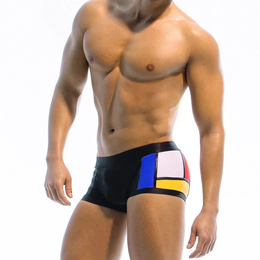 Mens Swimwear Swim Briefs Boxe - Boyshort Underwear review and price